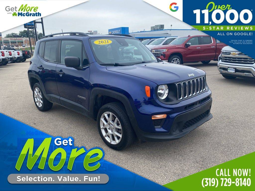 2021 Jeep Renegade Sport — SUV — 20,058 mi — Dubuque, IA