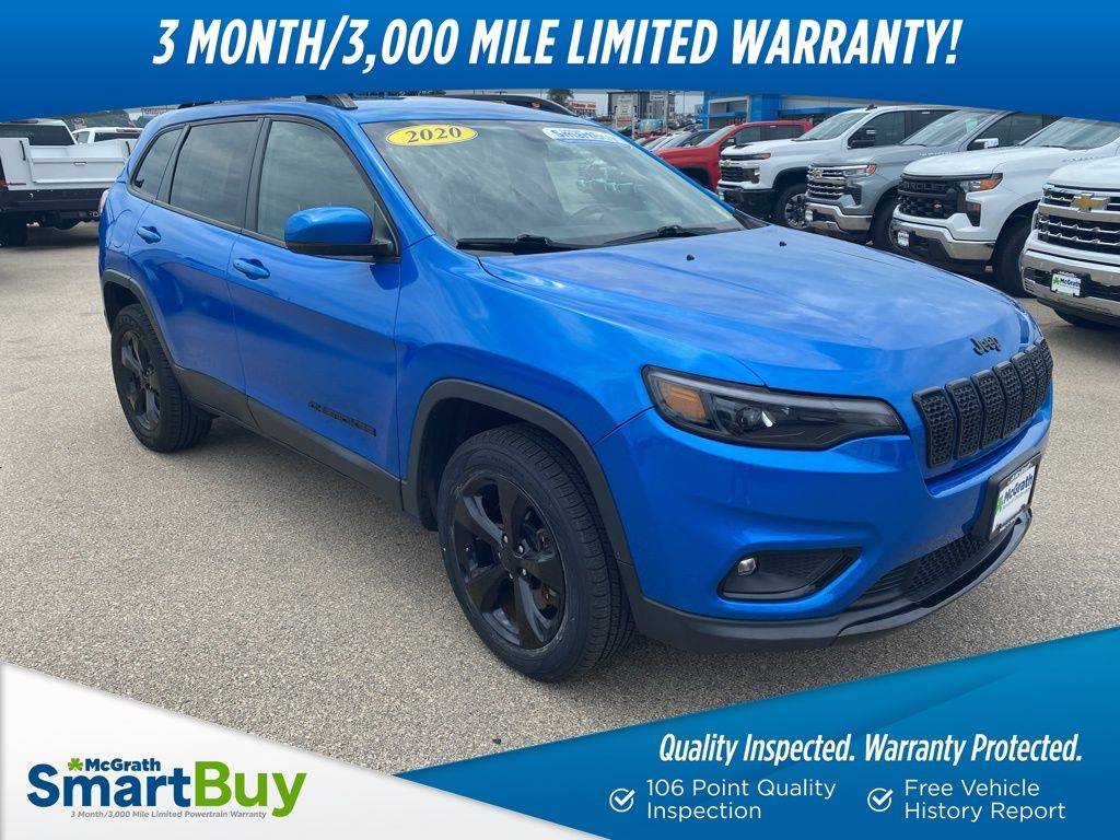 2020 Jeep Cherokee Altitude — SUV — 75,703 mi — Dubuque, IA