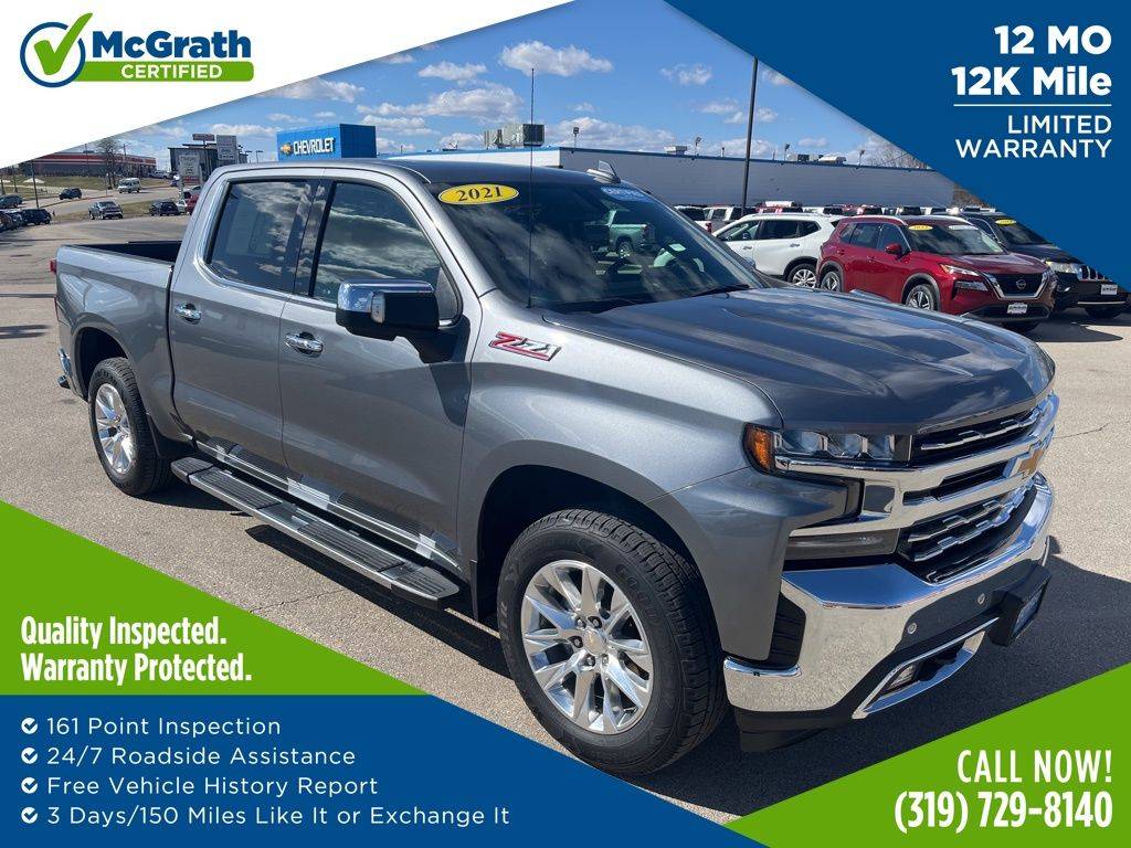 2021 Chevrolet Silverado 1500 LTZ — Pickup Truck — 59,869 mi — Dubuque, IA