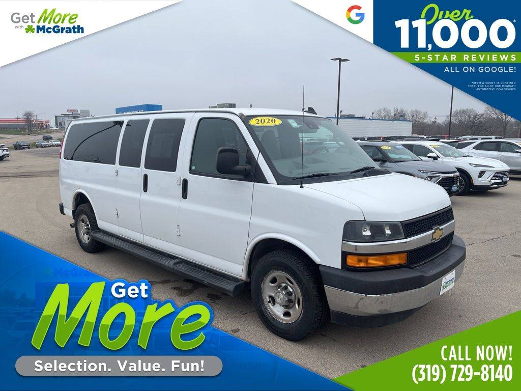 2020 Chevrolet Express Passenger LT — Passenger Van — 51,687 mi — Dubuque, IA