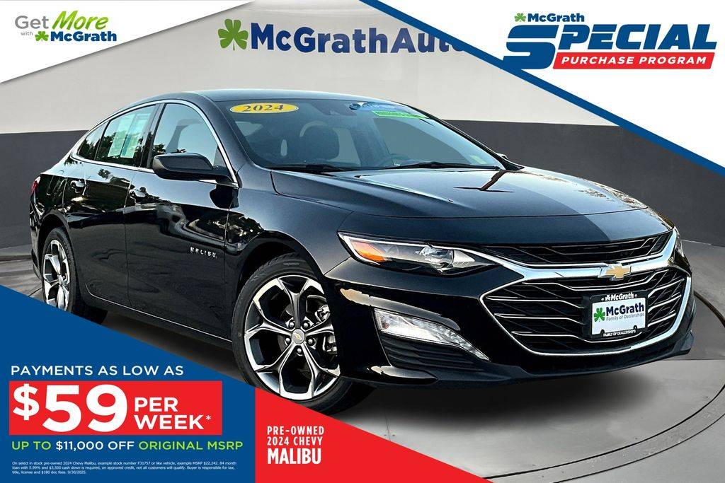 2024 Chevrolet Malibu LT — Sedan — 40,354 mi — Dubuque, IA