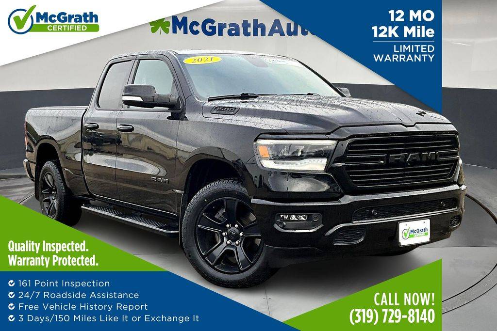 2021 Ram 1500 Big Horn — Pickup Truck — 45,478 mi — Dubuque, IA