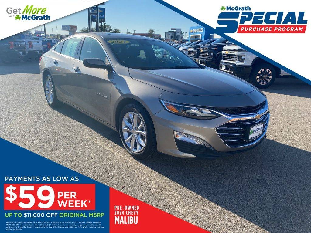 2024 Chevrolet Malibu LT — Sedan — 32,994 mi — Dubuque, IA