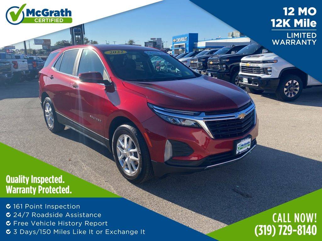 2022 Chevrolet Equinox LT — SUV — 11,493 mi — Dubuque, IA