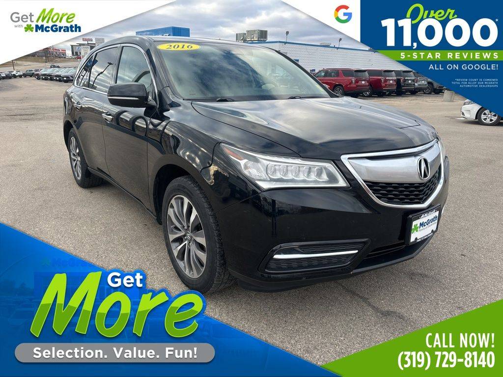 2016 Acura MDX Technology Package — SUV — 140,250 mi — Dubuque, IA