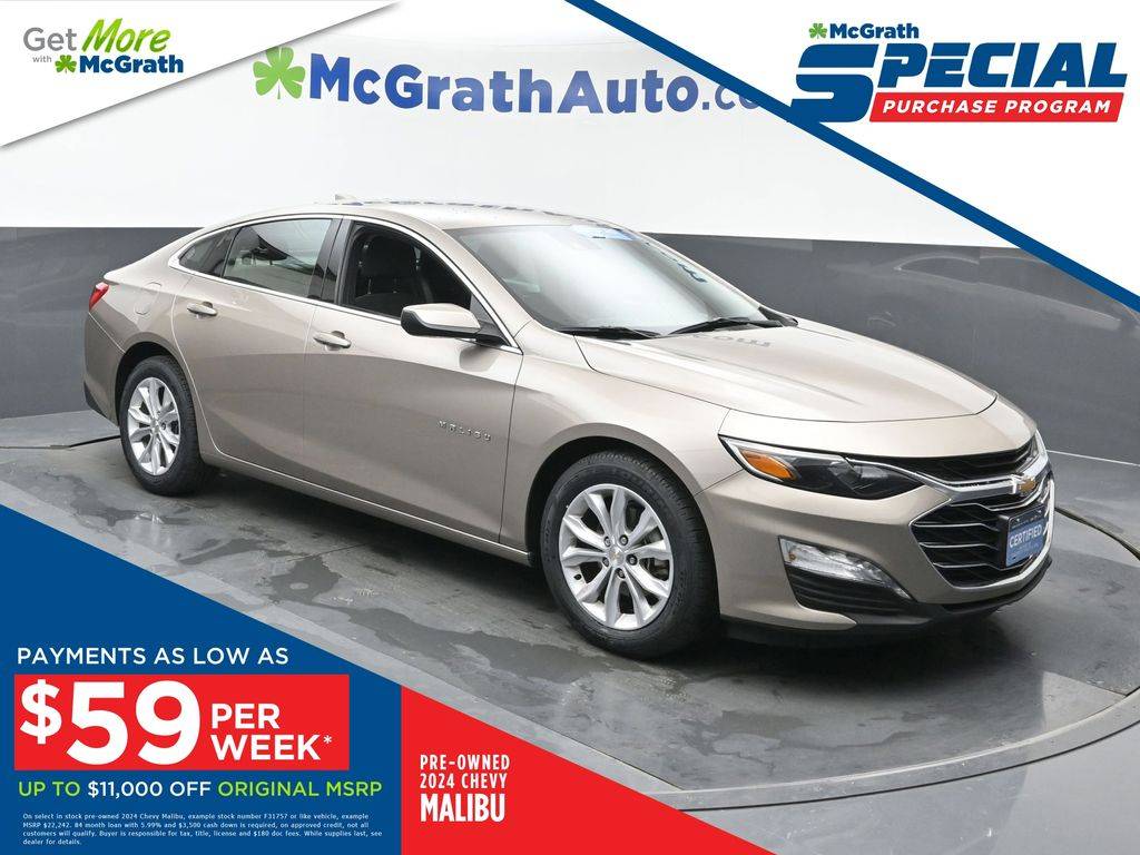 2024 Chevrolet Malibu LT — Sedan — 22,925 mi — Dubuque, IA