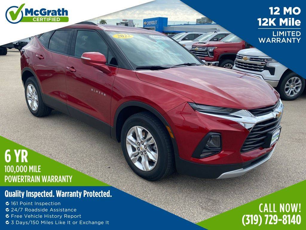 2022 Chevrolet Blazer 3LT — SUV — 47,489 mi — Dubuque, IA