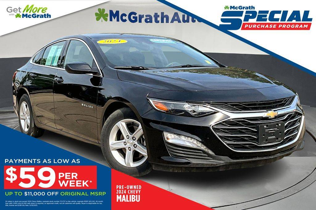 2024 Chevrolet Malibu LT — Sedan — 21,212 mi — Dubuque, IA