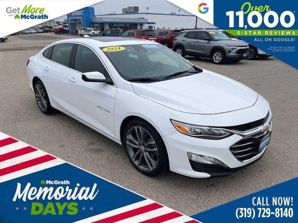2024 Chevrolet Malibu 2LT — Sedan — 25,259 mi — Dubuque, IA