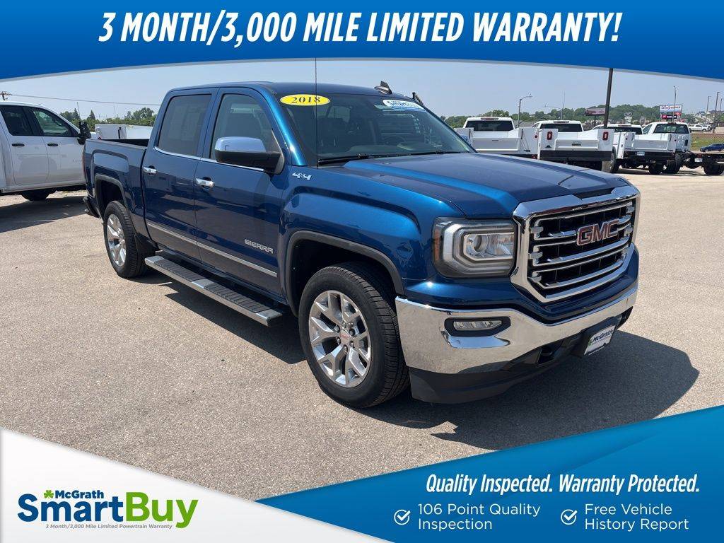 2018 GMC Sierra 1500 SLT — Pickup Truck — 95,633 mi — Dubuque, IA