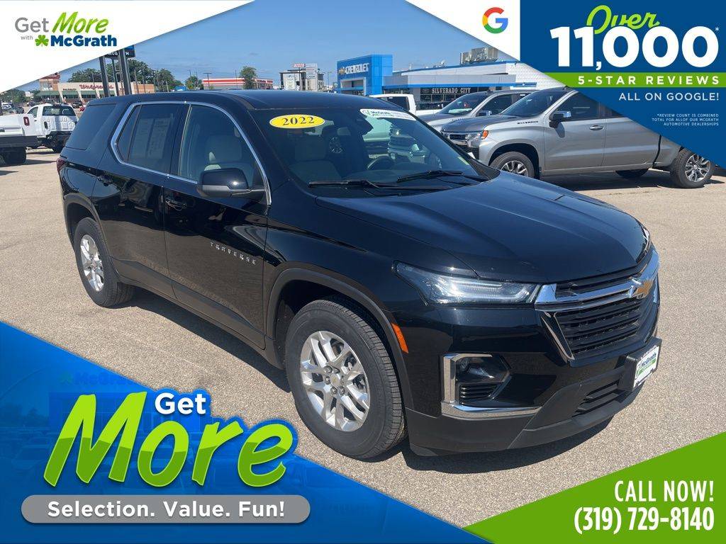 2022 Chevrolet Traverse LS — SUV — 46,387 mi — Dubuque, IA