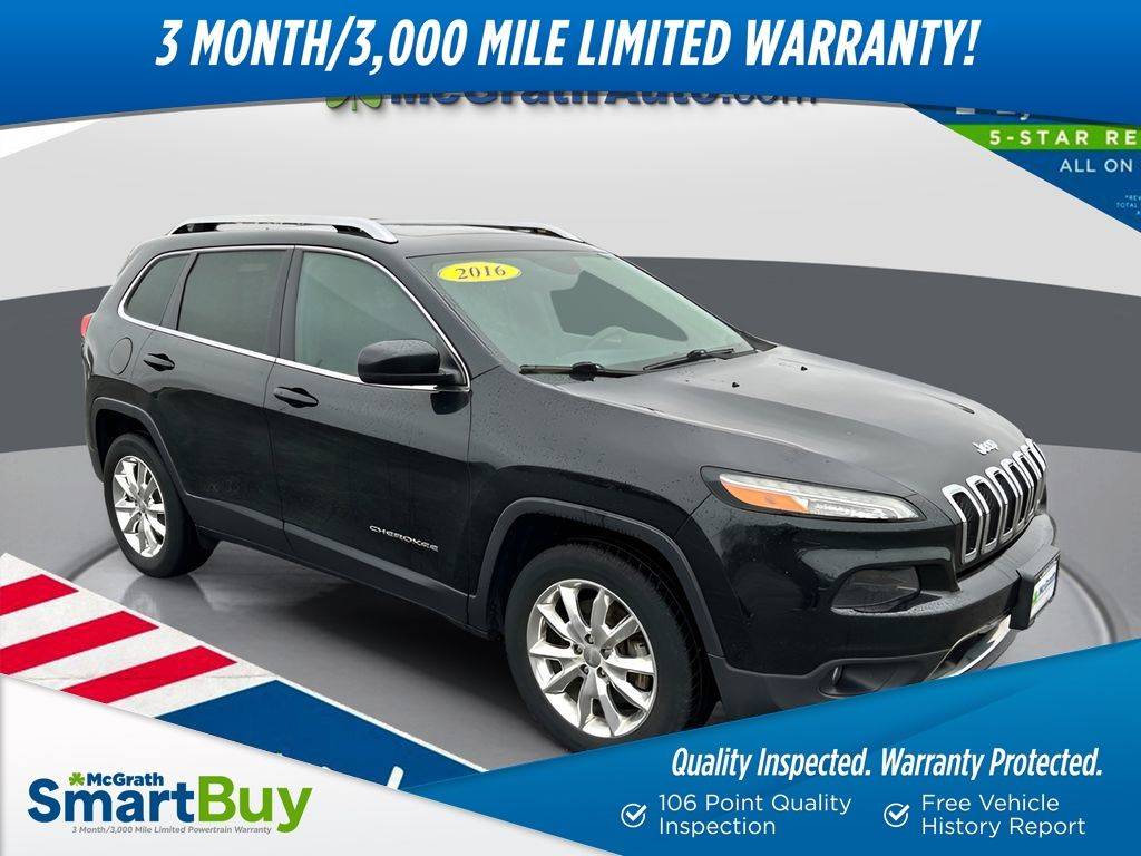 2016 Jeep Cherokee Limited — SUV — 72,822 mi — Dubuque, IA