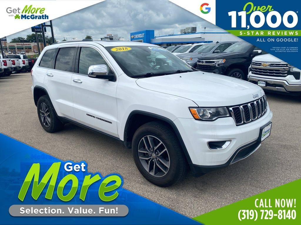 2018 Jeep Grand Cherokee Limited — SUV — 89,933 mi — Dubuque, IA