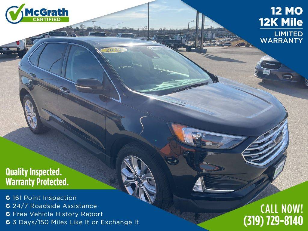 2022 Ford Edge Titanium — SUV — 54,751 mi — Dubuque, IA