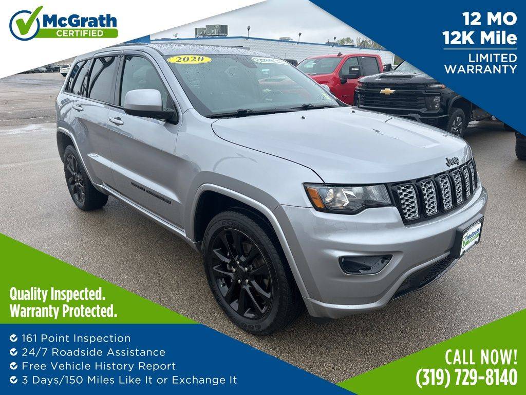 2020 Jeep Grand Cherokee Altitude — SUV — 46,485 mi — Dubuque, IA