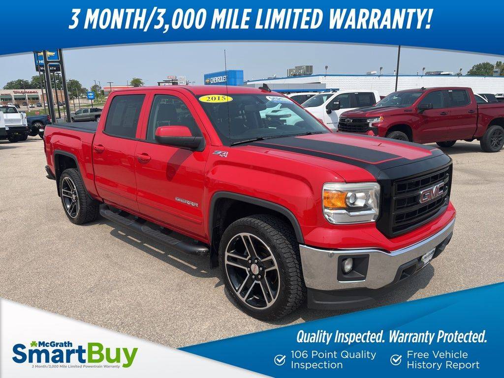2015 GMC Sierra 1500 SLE — Pickup Truck — 88,011 mi — Dubuque, IA