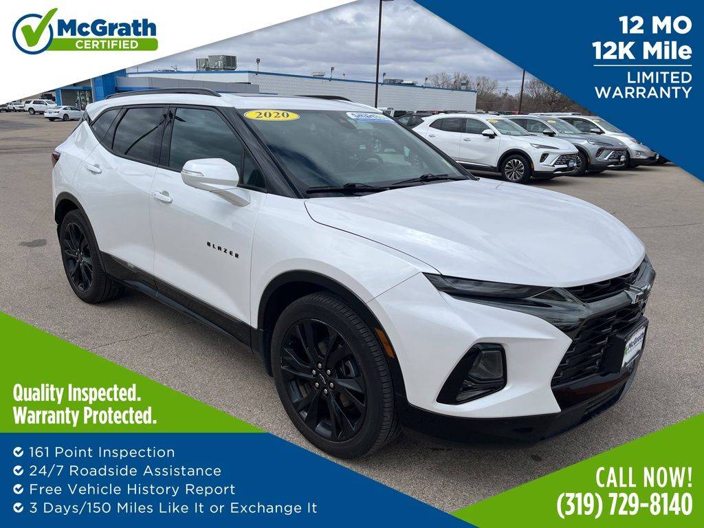 2020 Chevrolet Blazer RS — SUV — 92,758 mi — Dubuque, IA
