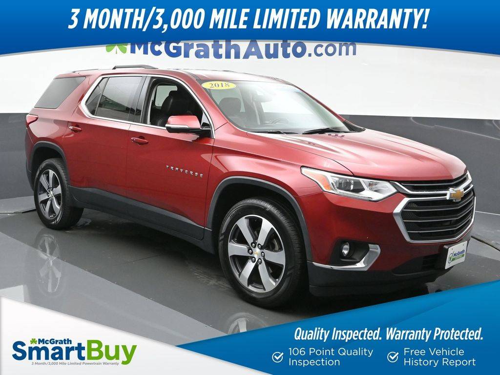 2018 Chevrolet Traverse LT Leather — SUV — 117,730 mi — Dubuque, IA