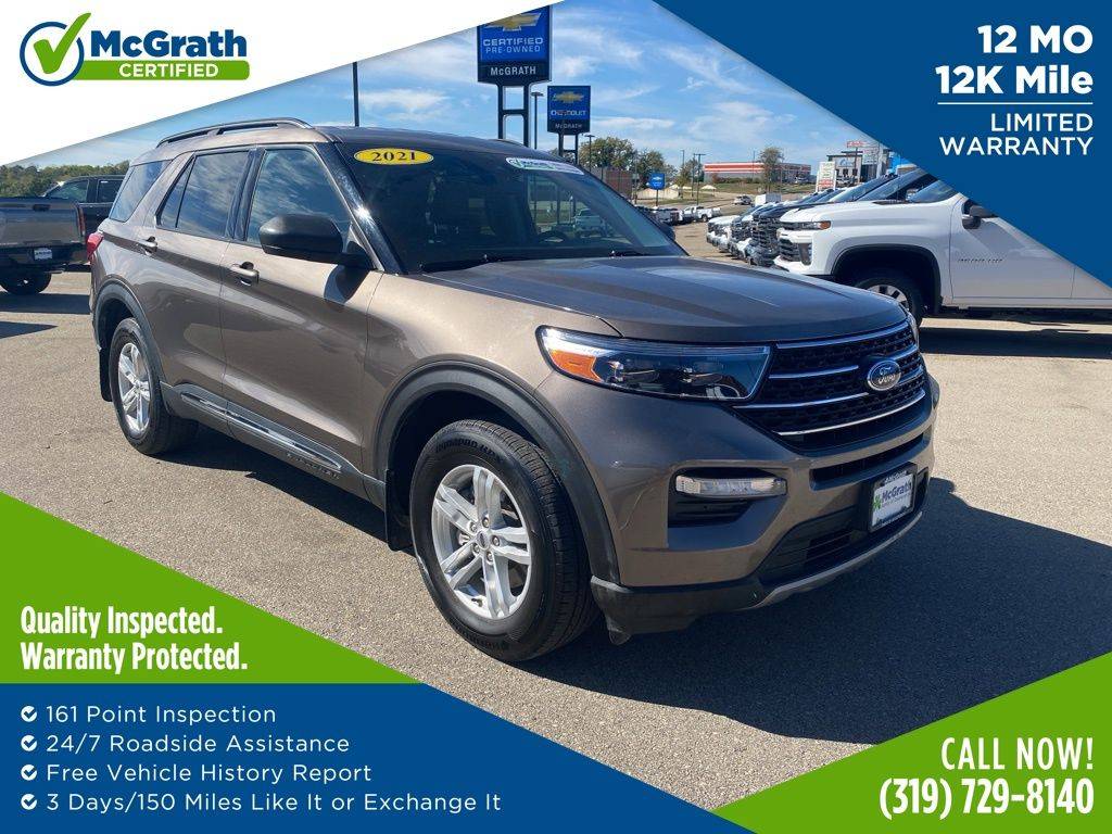 2021 Ford Explorer XLT — SUV — 62,135 mi — Dubuque, IA