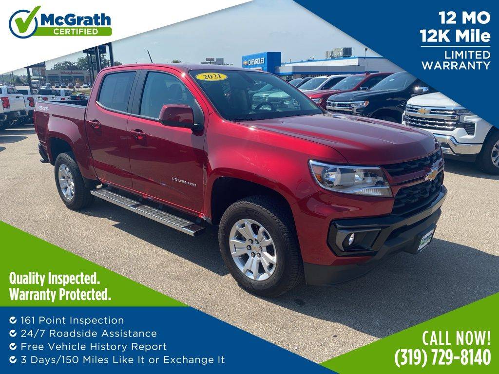 2021 Chevrolet Colorado LT — Pickup Truck — 17,908 mi — Dubuque, IA