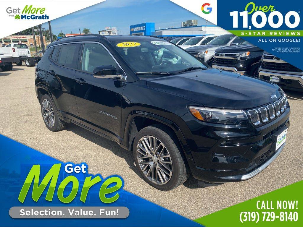2022 Jeep Compass Limited — SUV — 33,713 mi — Dubuque, IA