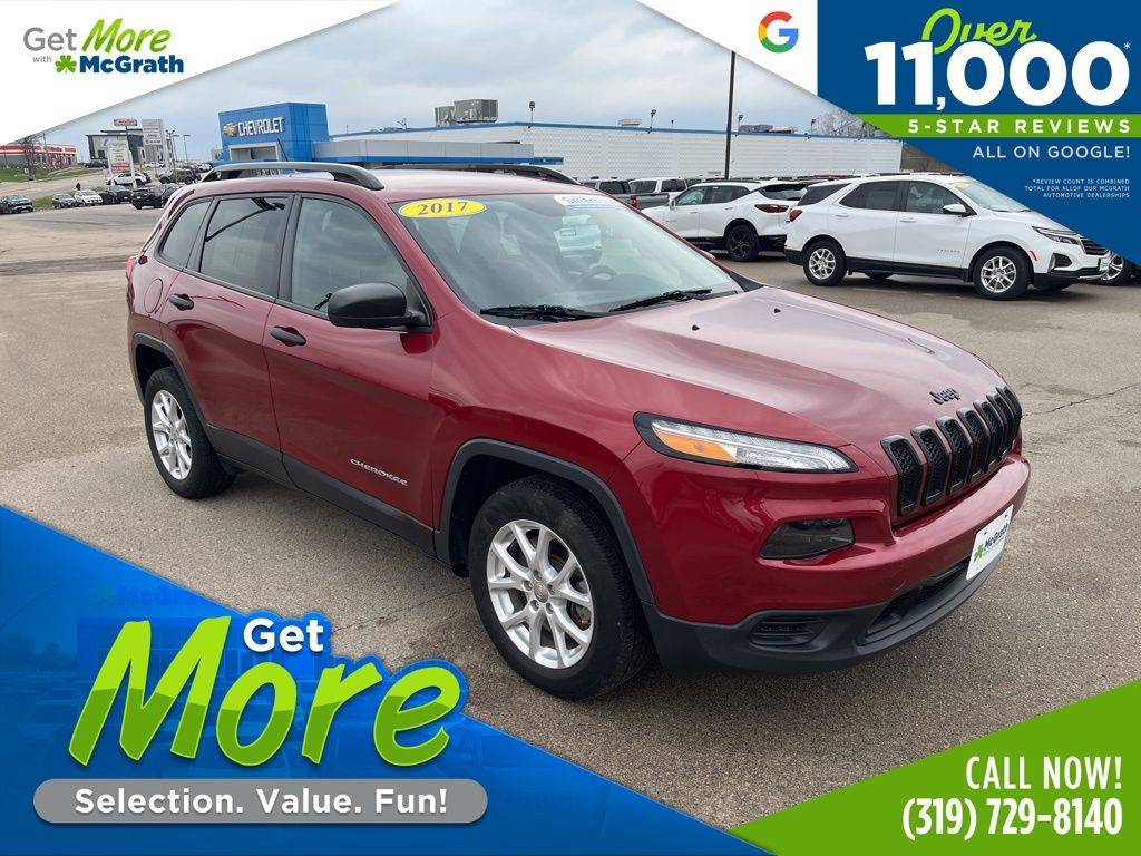 2017 Jeep Cherokee Sport — SUV — 66,225 mi — Dubuque, IA
