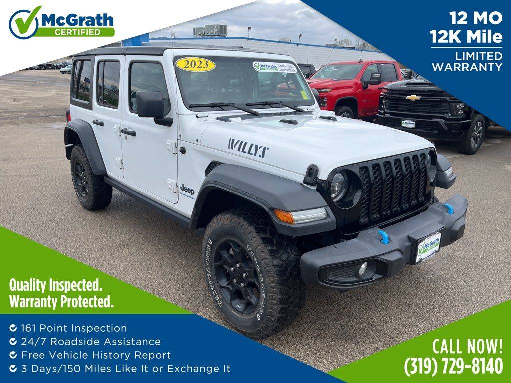 2023 Jeep Wrangler 4xe — SUV — 30,645 mi — Dubuque, IA