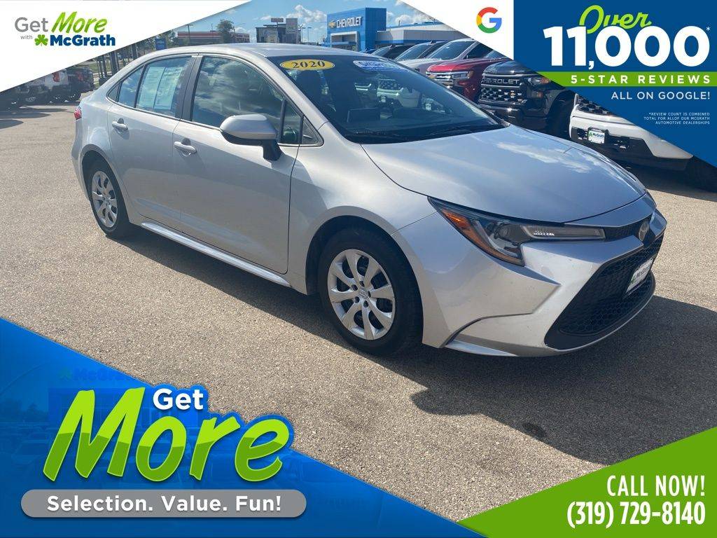 2020 Toyota Corolla LE — Sedan — 87,711 mi — Dubuque, IA