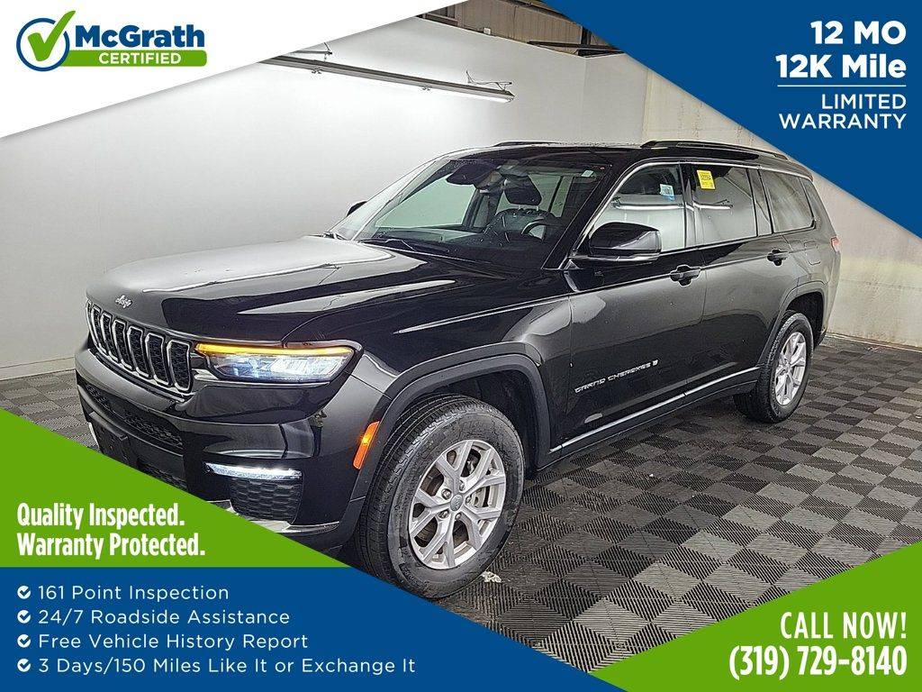 2022 Jeep Grand Cherokee Limited — SUV — 39,901 mi — Dubuque, IA