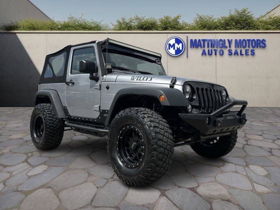 2017 Jeep Wrangler Willys Wheeler — SUV — 124,613 mi — Metairie, LA