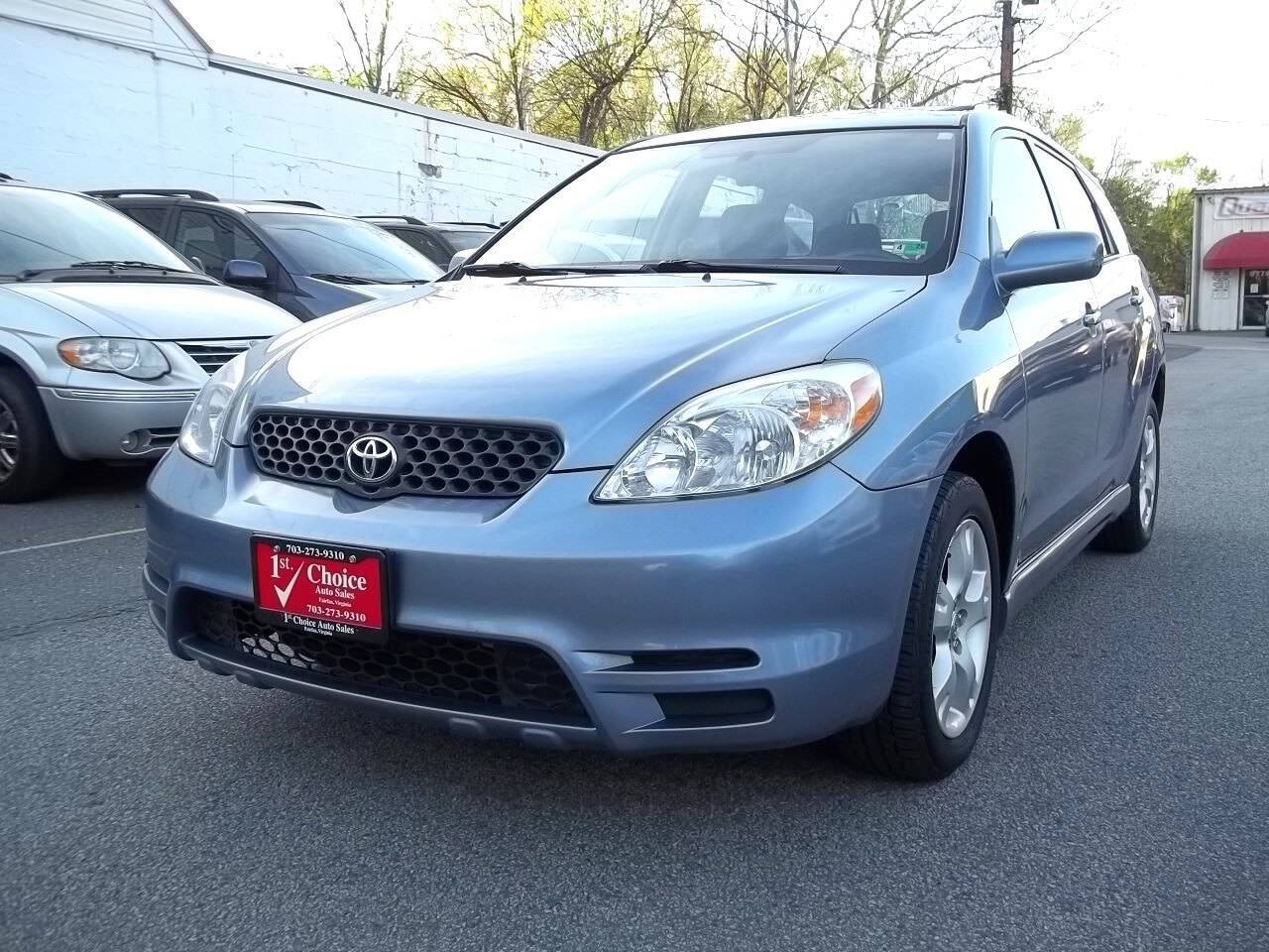 2003 Toyota Matrix XR — Wagon — 95,498 mi — Fairfax, VA