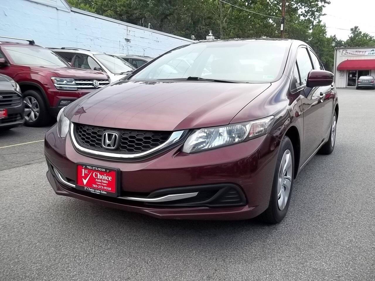 2015 Honda Civic LX — Sedan — 105,596 mi — Fairfax, VA