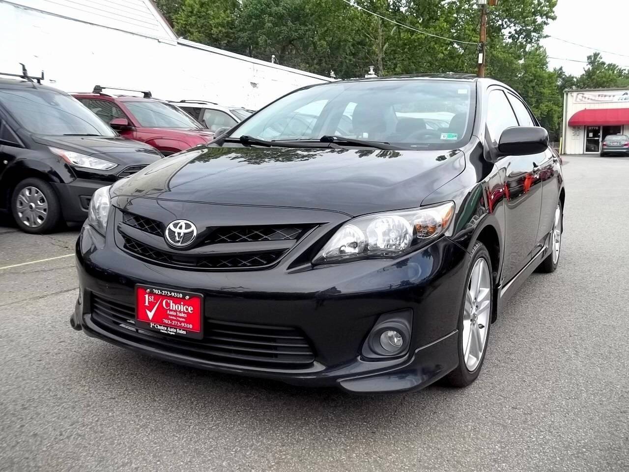 2013 Toyota Corolla S — Sedan — 55,038 mi — Fairfax, VA