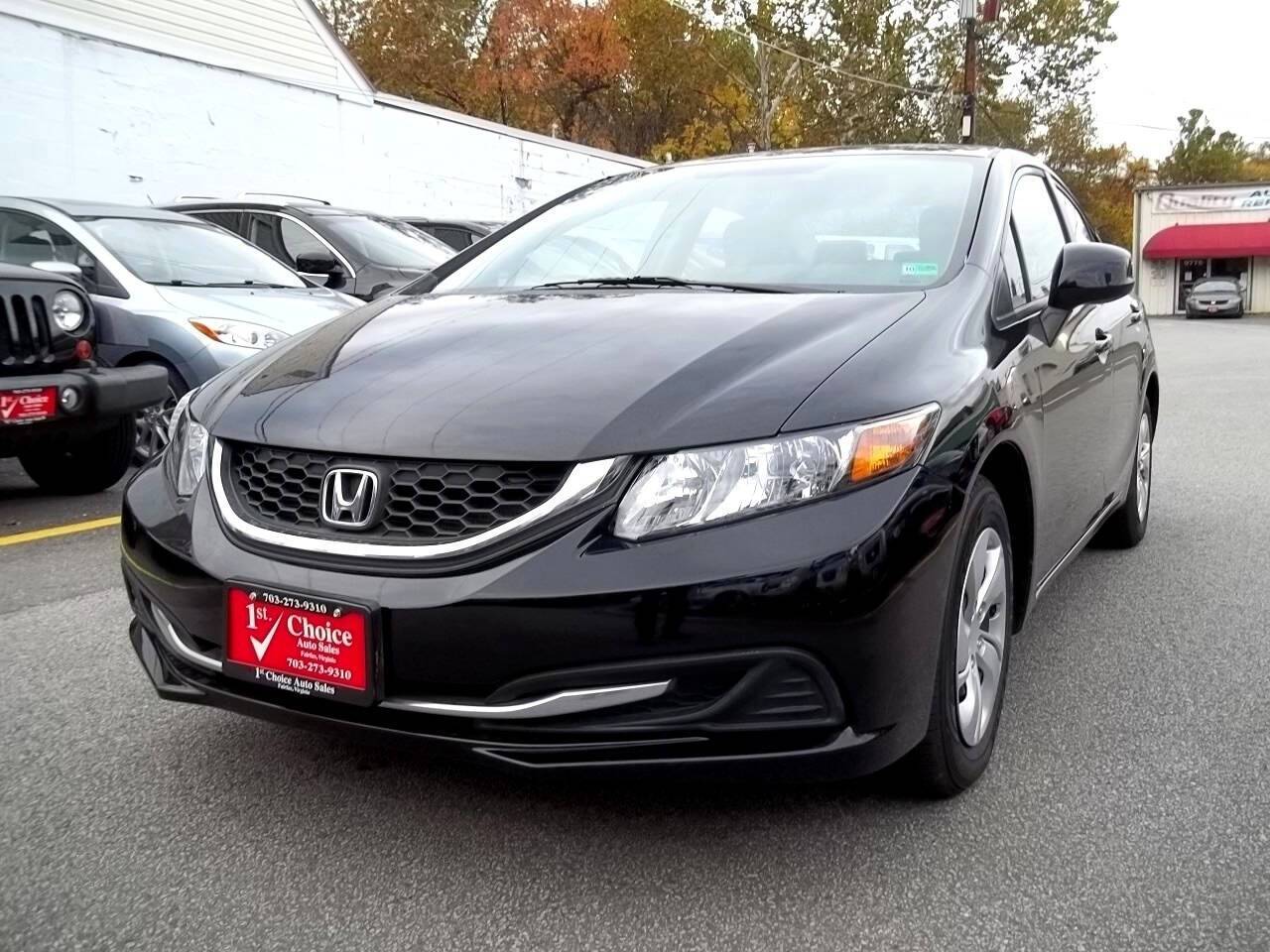2013 Honda Civic LX — Sedan — 67,475 mi — Fairfax, VA