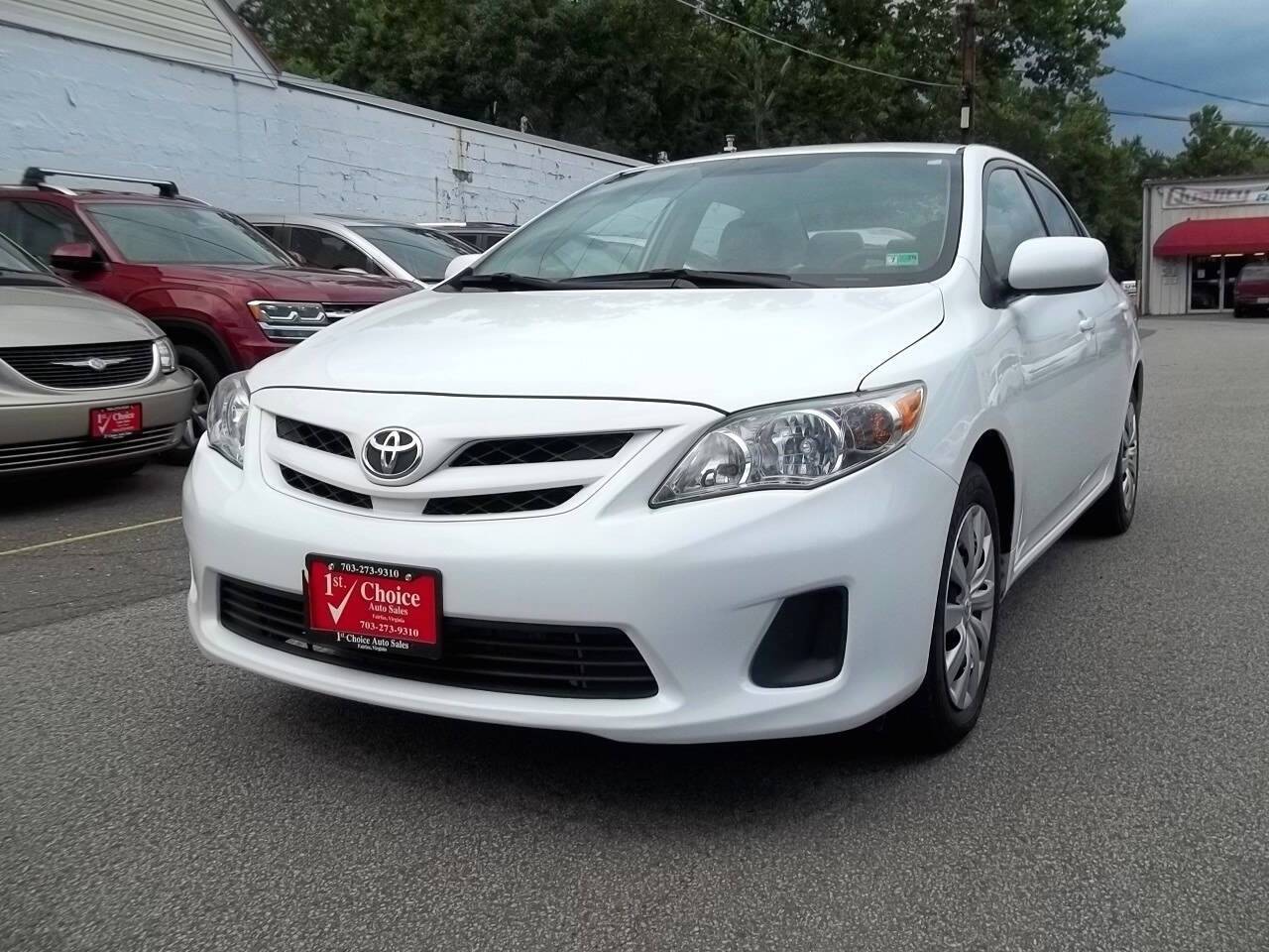 2012 Toyota Corolla LE — Sedan — 73,127 mi — Fairfax, VA