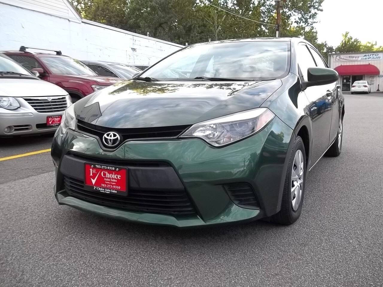 2014 Toyota Corolla LE Eco — Sedan — 39,287 mi — Fairfax, VA