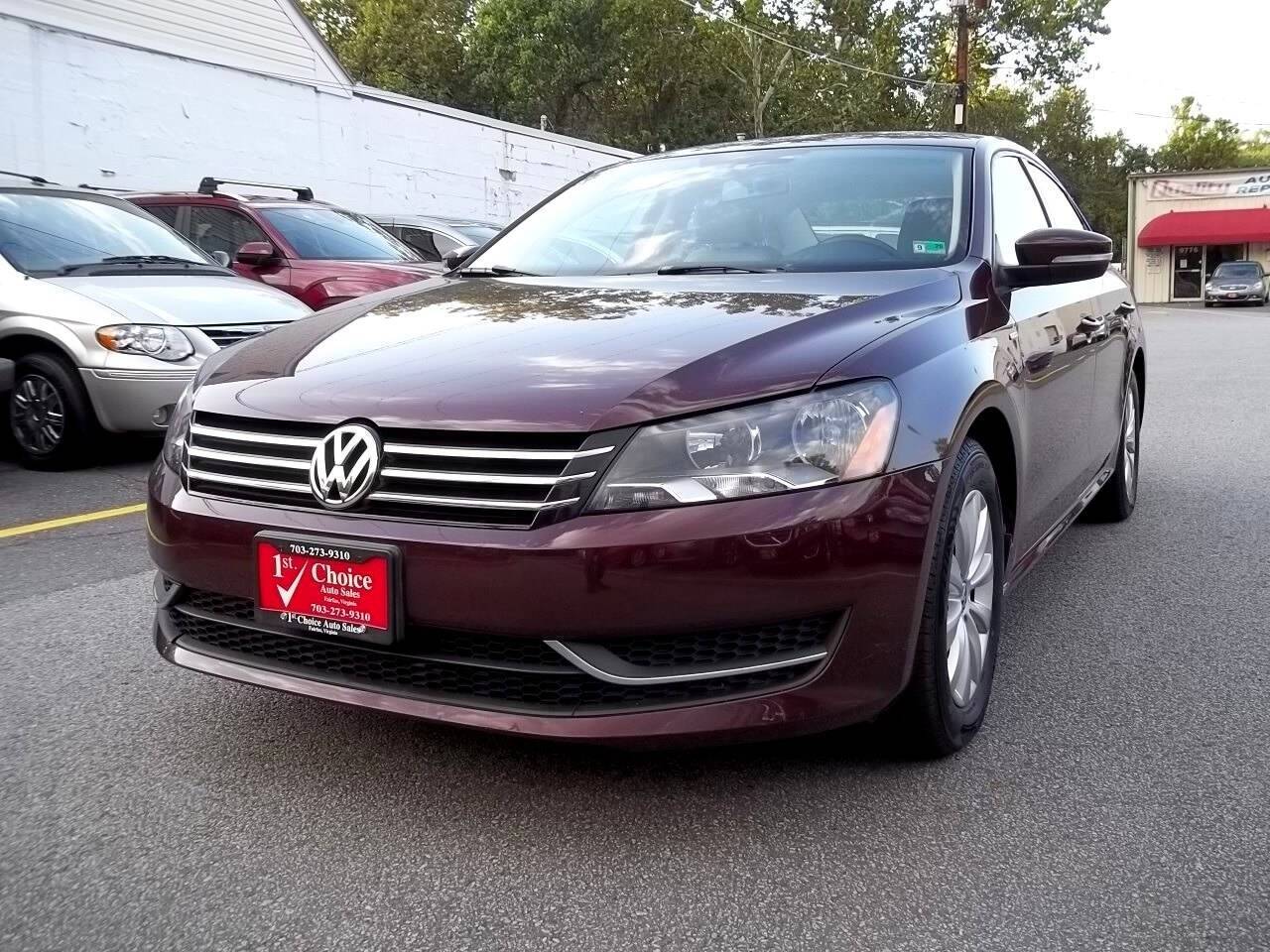 2014 Volkswagen Passat Wolfsburg Edition — Sedan — 47,699 mi — Fairfax, VA