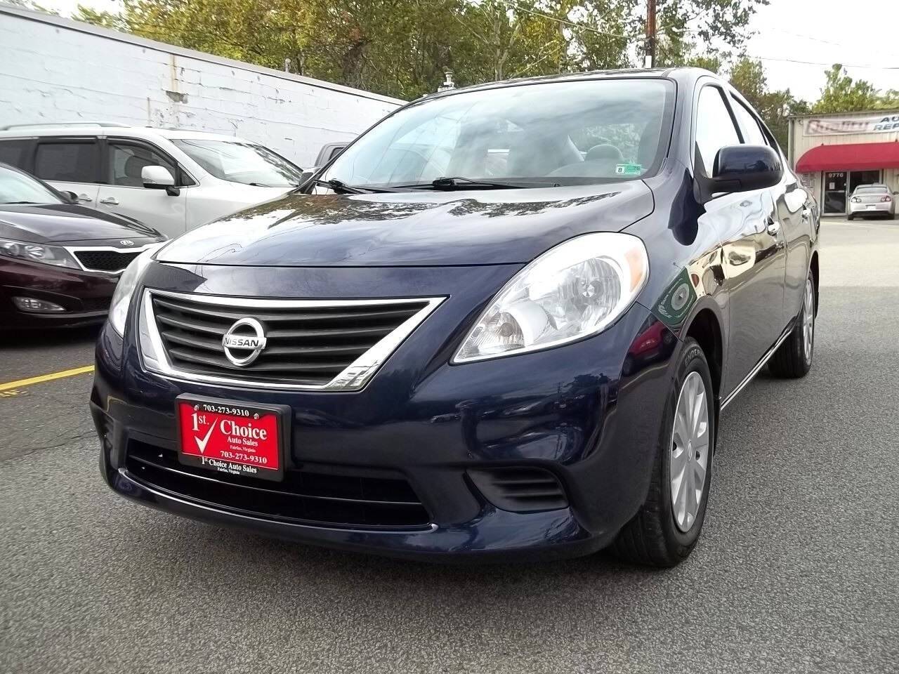 2013 Nissan Versa SV — Sedan — 61,936 mi — Fairfax, VA