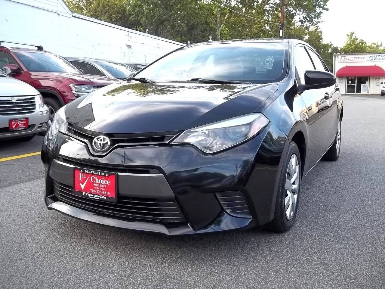 2015 Toyota Corolla LE — Sedan — 96,057 mi — Fairfax, VA