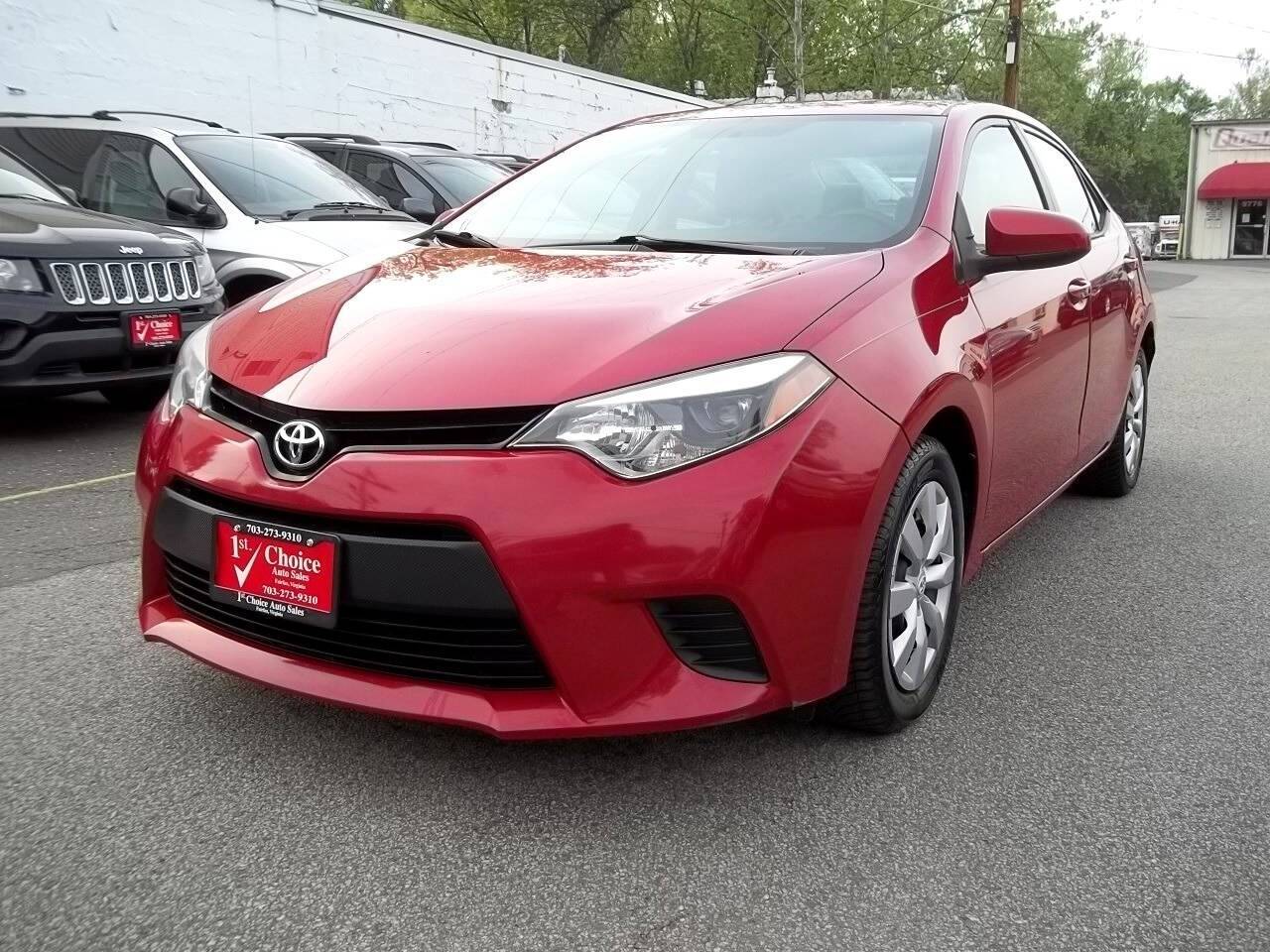 2014 Toyota Corolla LE — Sedan — 55,926 mi — Fairfax, VA