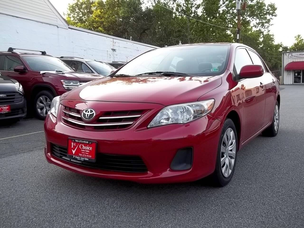 2013 Toyota Corolla LE — Sedan — 60,366 mi — Fairfax, VA
