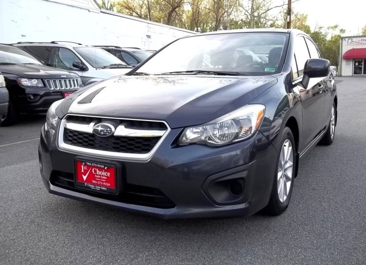 2014 Subaru Impreza 2.0i Premium — Sedan — 77,564 mi — Fairfax, VA