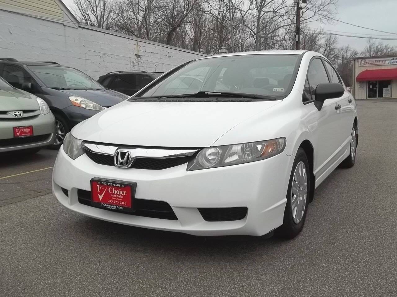 2010 Honda Civic DX — Sedan — 30,574 mi — Fairfax, VA
