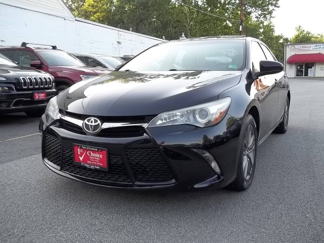 2016 Toyota Camry SE — Sedan — 48,008 mi — Fairfax, VA