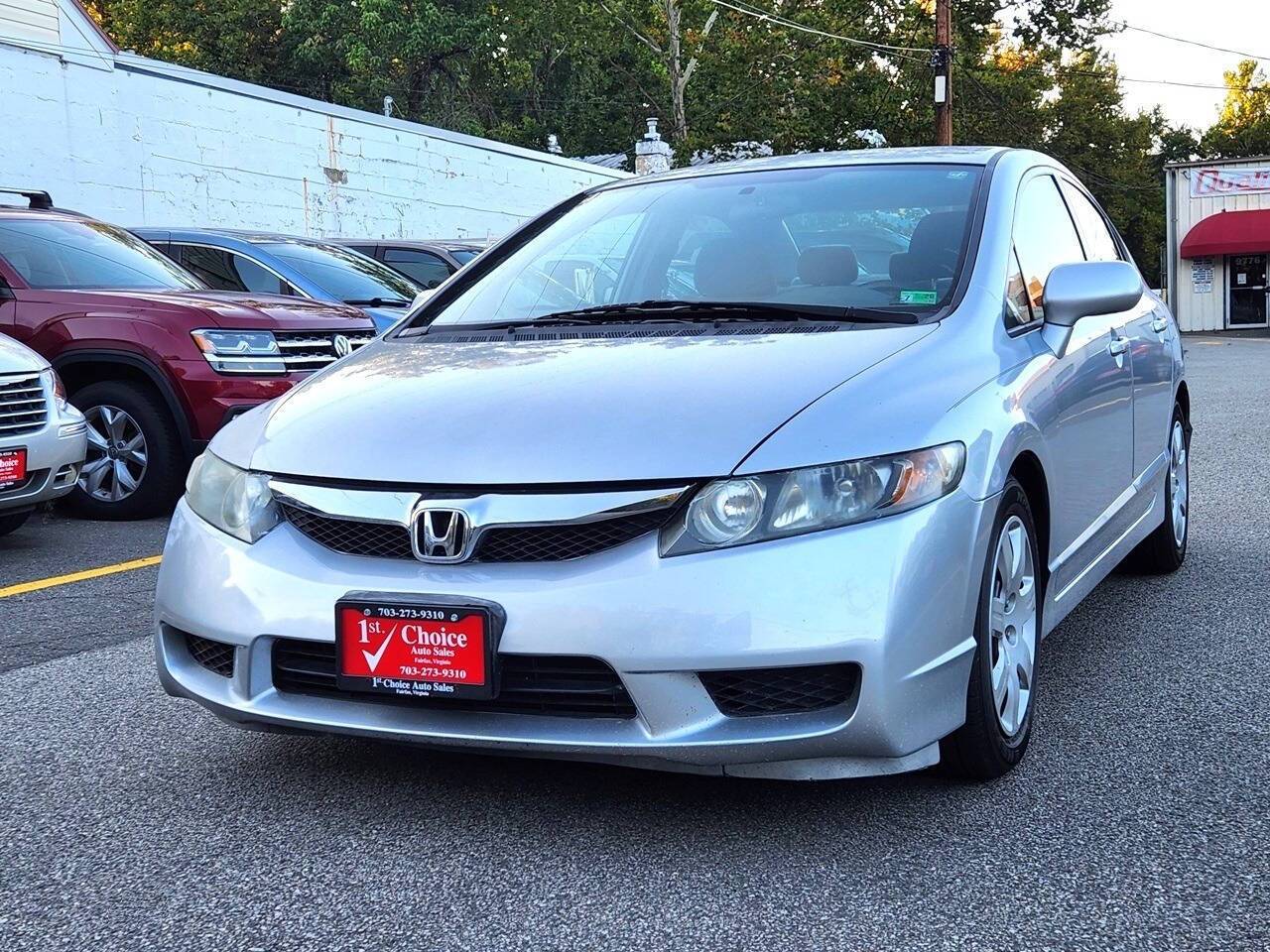 2010 Honda Civic LX — Sedan — 63,608 mi — Fairfax, VA