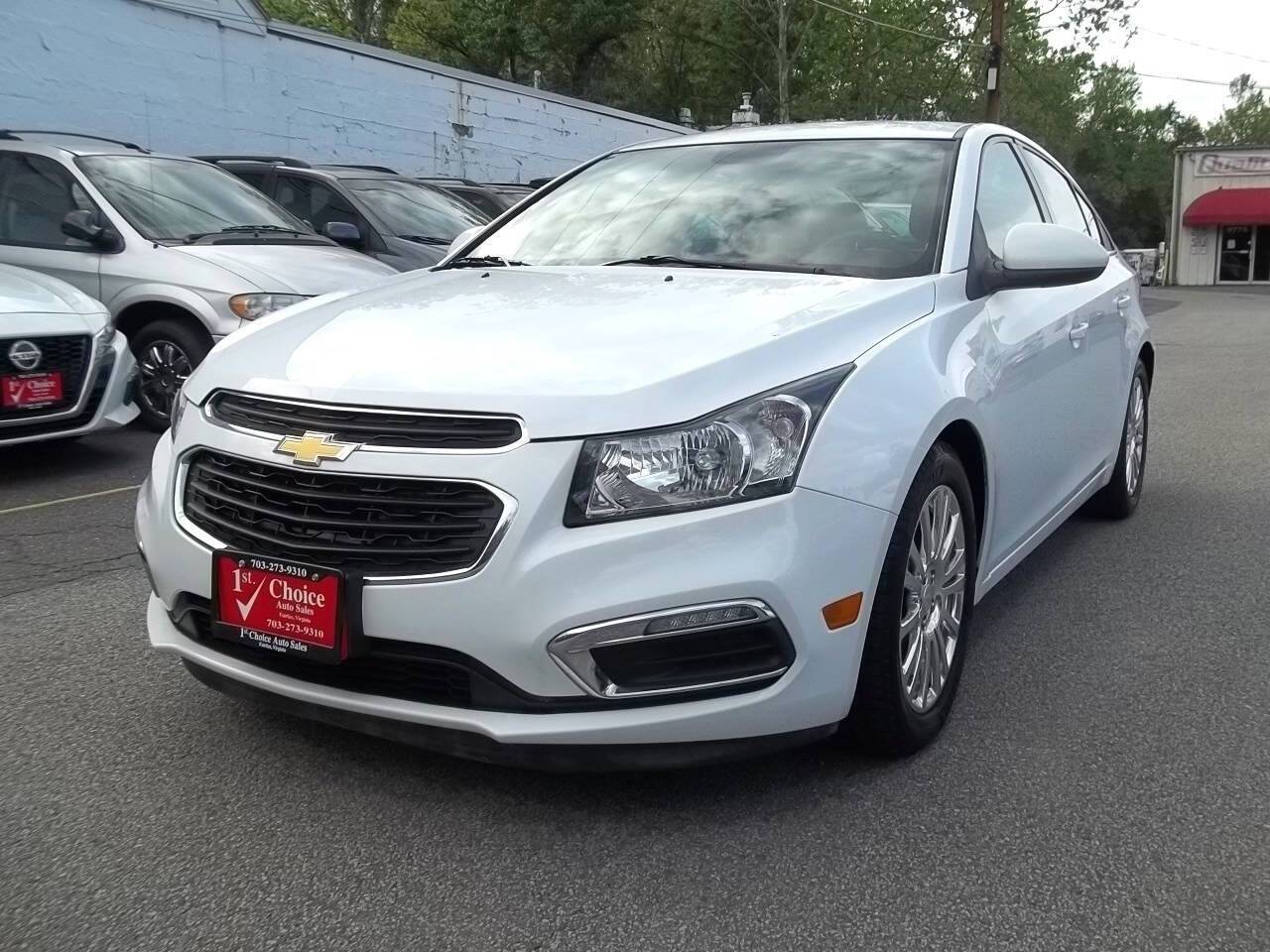 2015 Chevrolet Cruze ECO — Sedan — 95,311 mi — Fairfax, VA