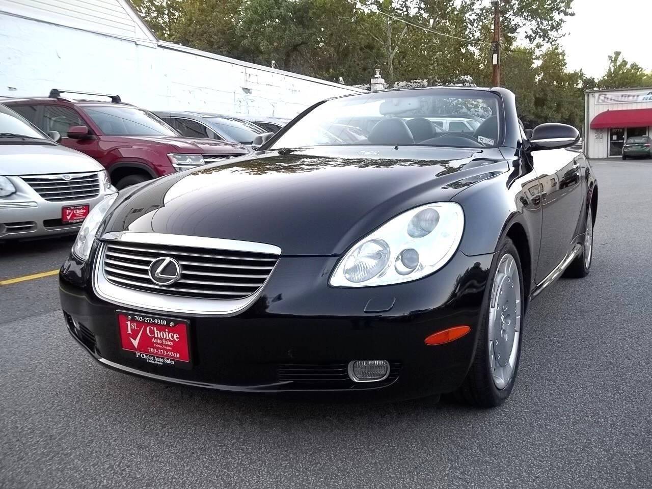 2002 Lexus SC SC 430 — Convertible — 67,840 mi — Fairfax, VA