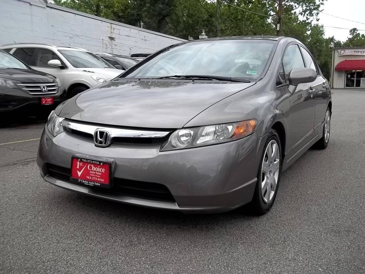 2007 Honda Civic LX — Sedan — 69,260 mi — Fairfax, VA