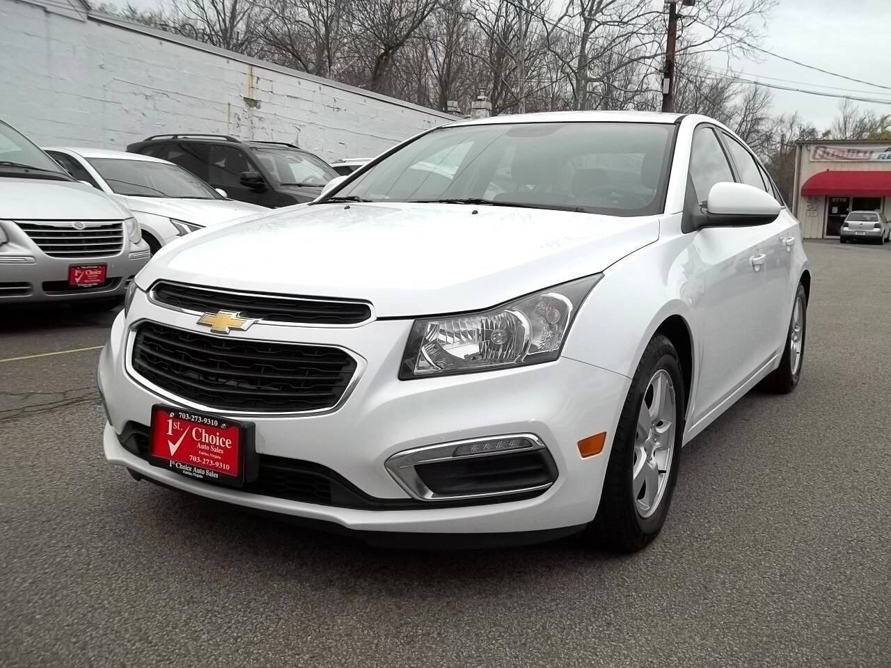 2016 Chevrolet Cruze Limited 1LT — Sedan — 80,821 mi — Fairfax, VA