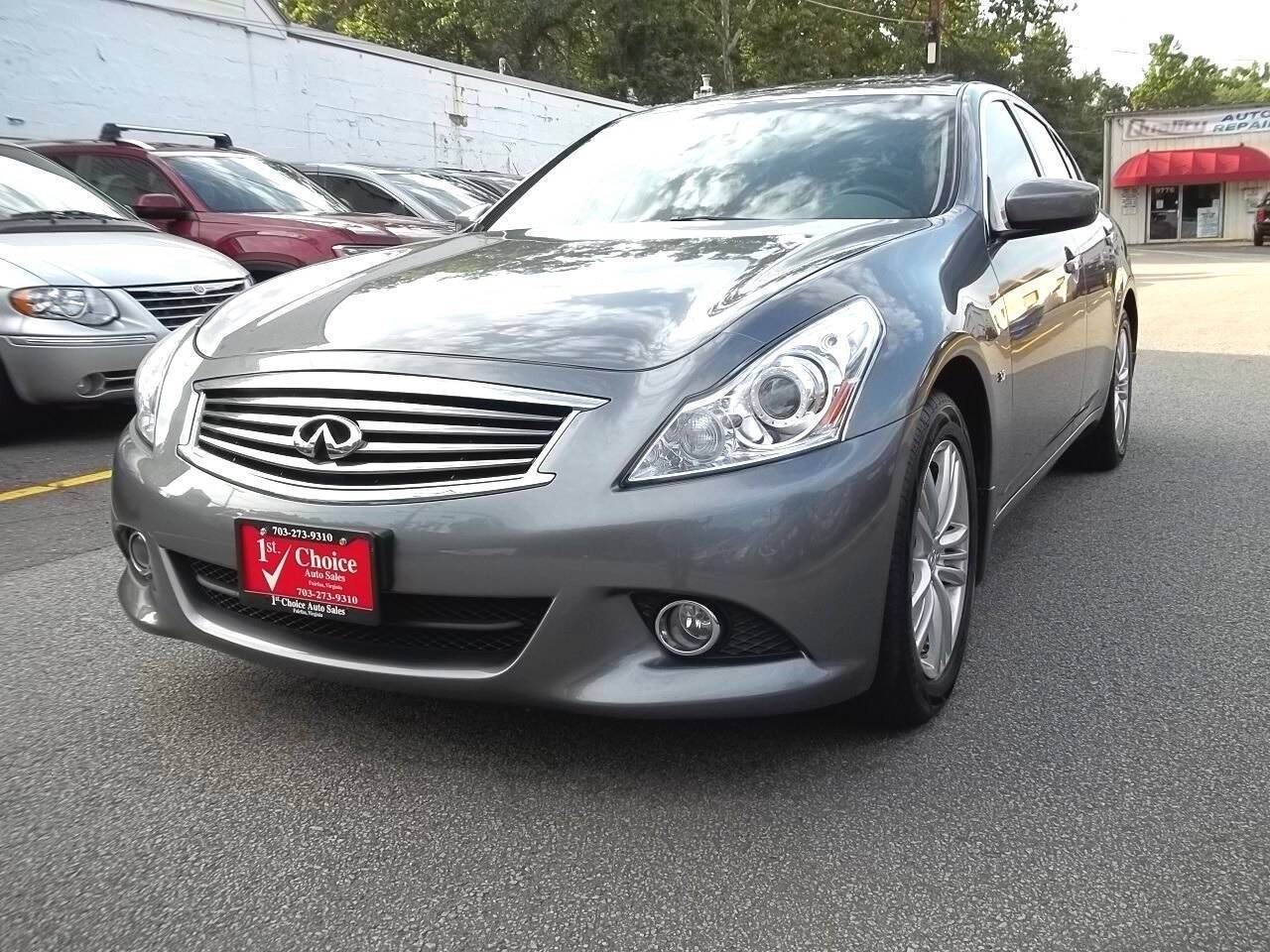 2015 INFINITI Q40 Standard — Sedan — 76,386 mi — Fairfax, VA